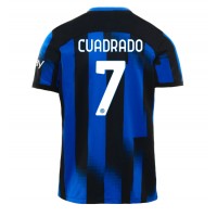 Fotballdrakt Herre Inter Milan Juan Cuadrado #7 Hjemmedrakt 2023-24 Kortermet